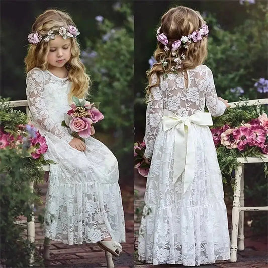 Bohemian Princess Lace Dress